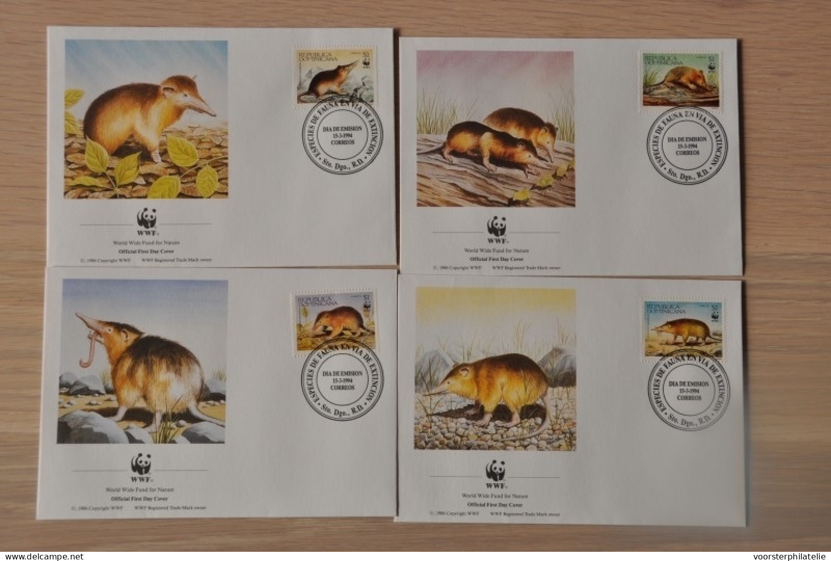 207 ++ FDC WWF WNF WERELD NATUUR FONDS ++ DOMINICAANSE REP. - Other & Unclassified