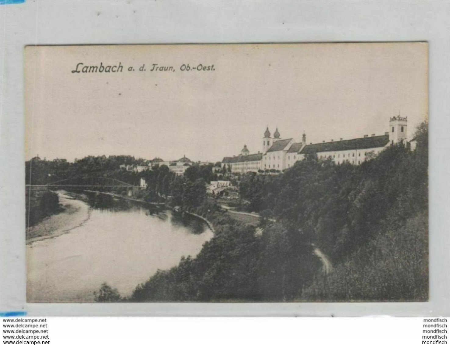 Lambach An Der Traun - Schloss 1911 - Eisenbahnbrücke - Lambach