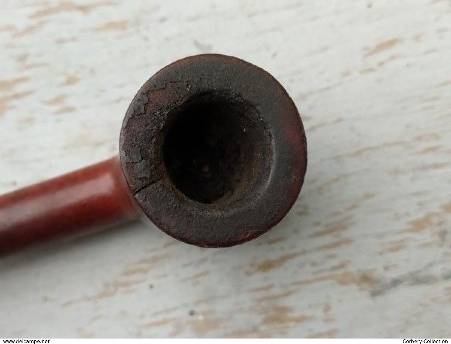 Lot 4 Anciennes Pipes en Bruyère Collection Tabac