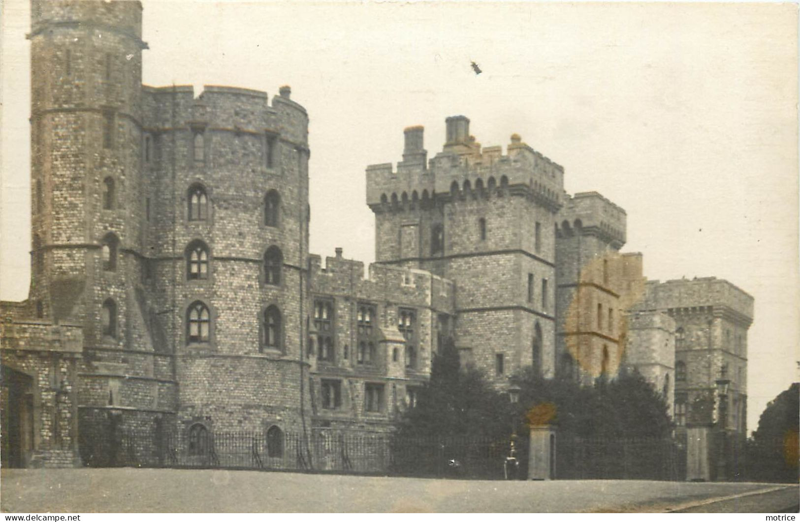 WINDSOR - Le Château, Carte Photo Vers 1900. - Windsor Castle