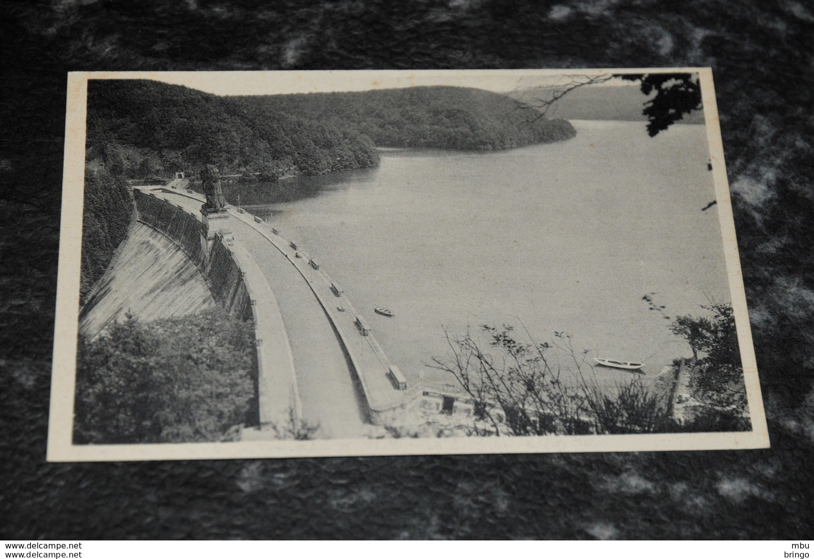 A7241    LA GILEPPE, LE BARRAGE ET LE LAC, CA. 8.5 X 13 CM. - Gileppe (Stuwdam)