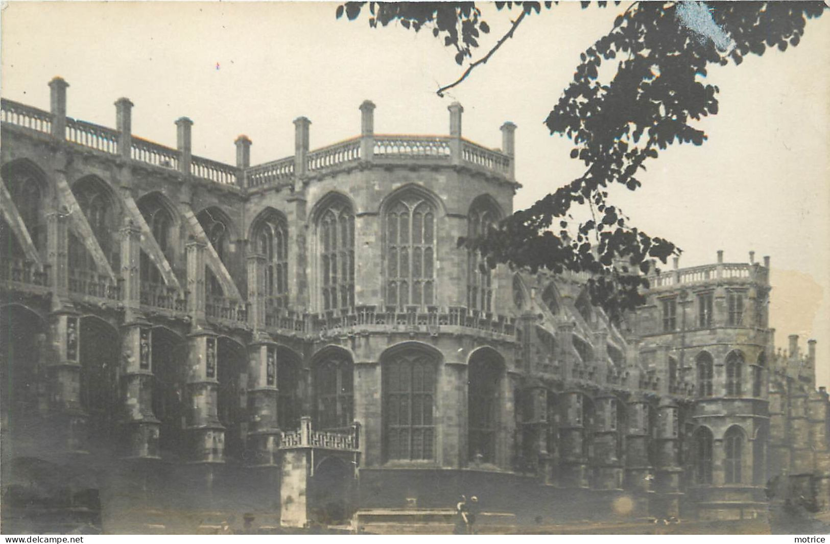 WINDSOR - Chapelle Saint Georges, Carte Photo Vers 1900. - Windsor Castle
