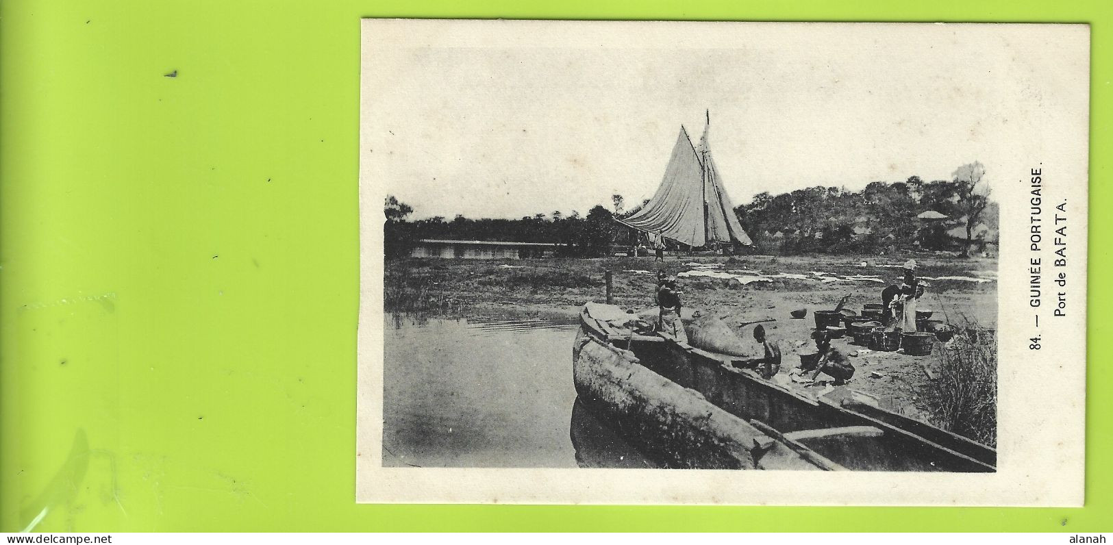 Vue De BAFATA En Guinée Portugaise (Longuet) Guinea Bissau - Guinea Bissau