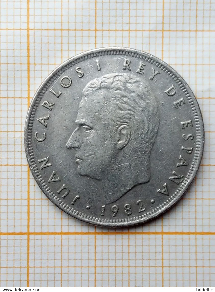 Espagne Juan Carlos 1er 25 Pesetas 1982 - 25 Pesetas Coupe Du Monde - 100 Peseta