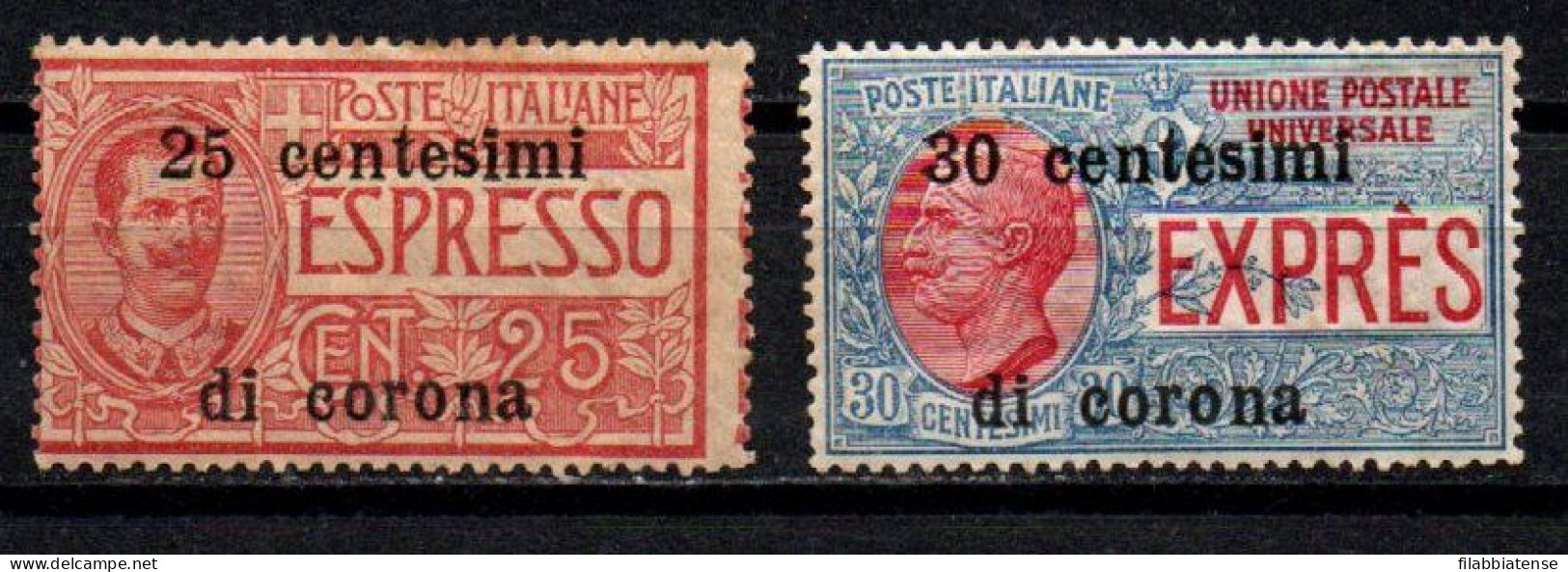 1919 - Italia - Trento E Trieste E 1/2 Espressi Soprastampati  ------- - Trento & Trieste