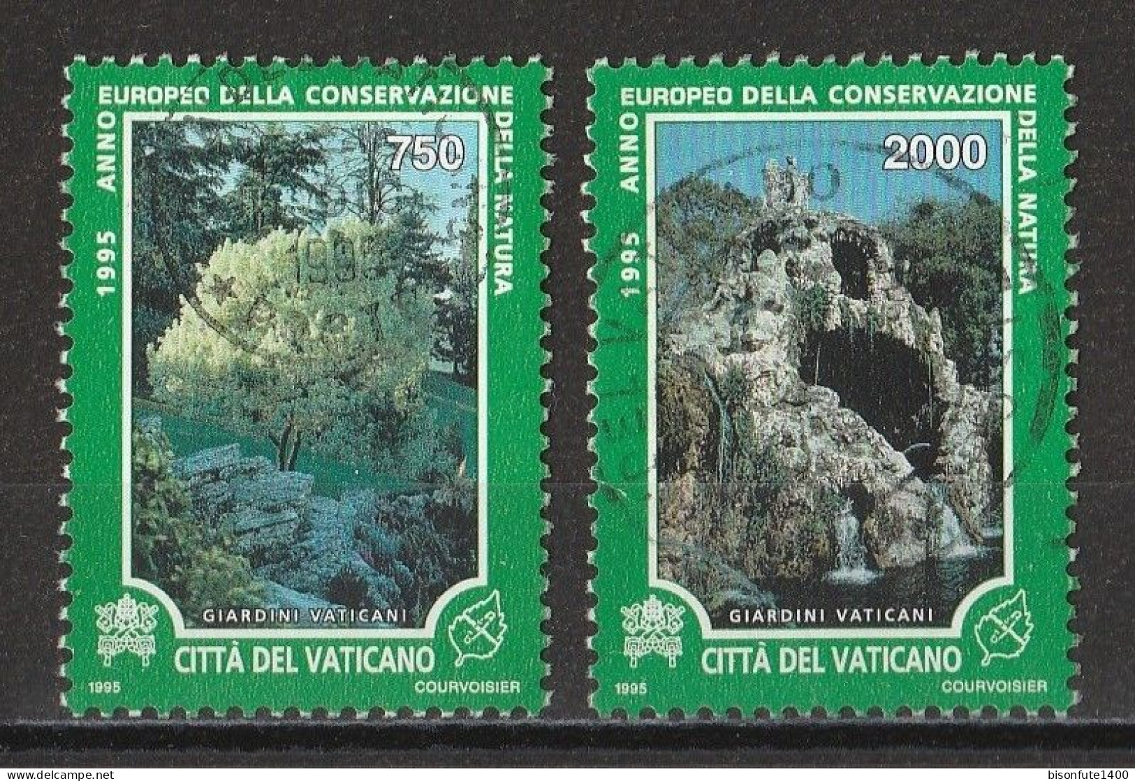 Vatican 1995 : Timbres Yvert & Tellier N° 998 - 999 - 1007 - 1008 - 1009 - 1011 Et 1013 Oblitérés - Gebruikt