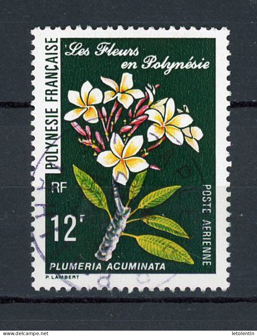 POLYNESIE - FLORE - POSTE AERIENNE - N° Yt 127 Obli. - Oblitérés