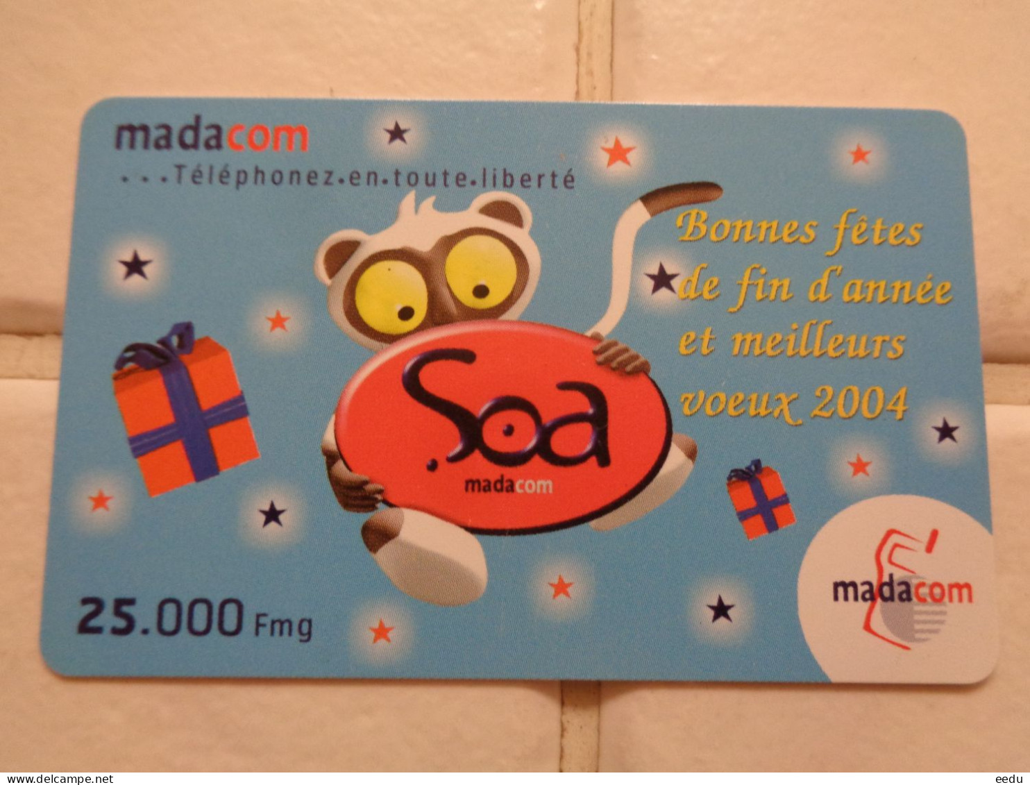 Madagascar Phonecard - Madagaskar