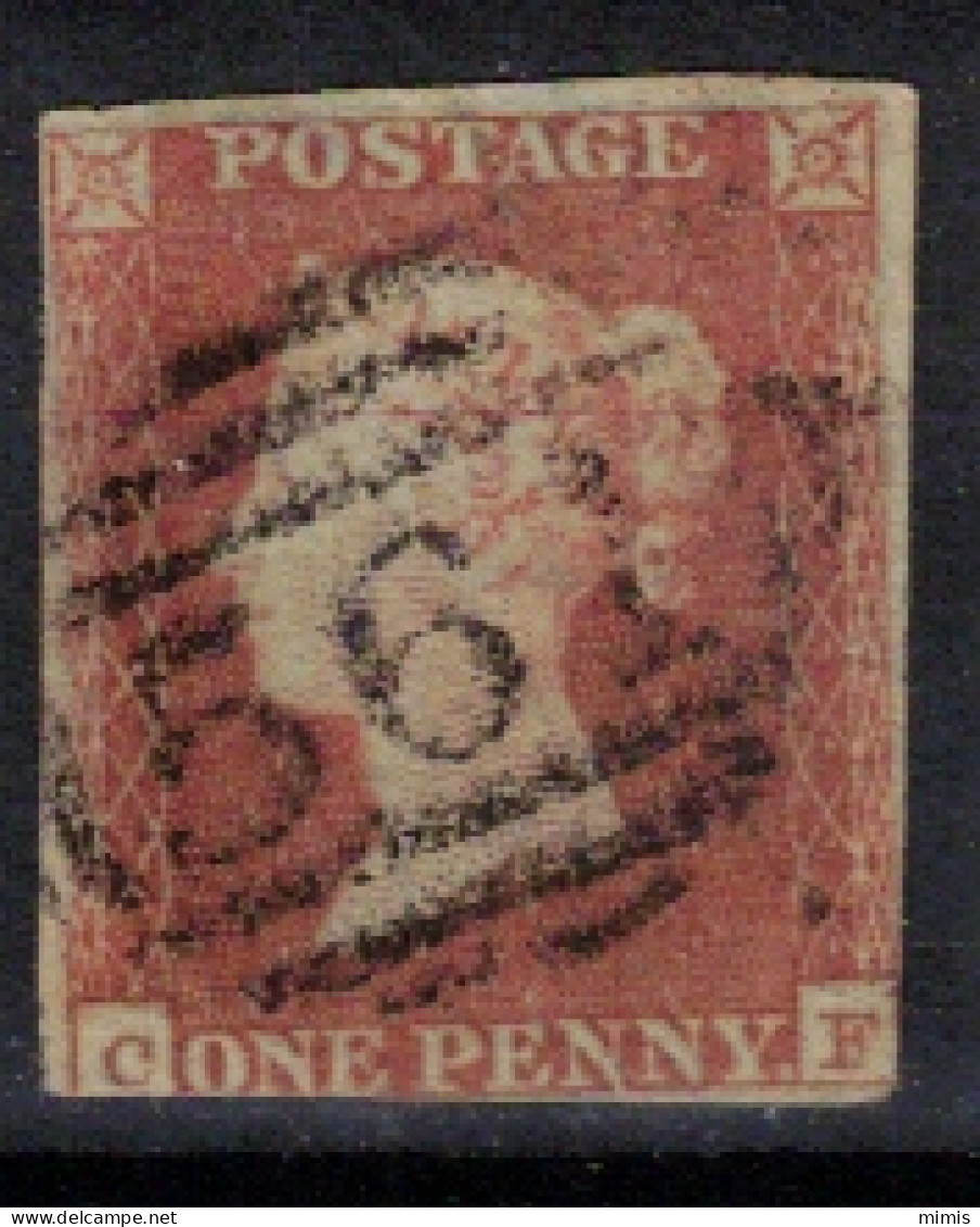 GRANDE BRETAGNE    1841         N° 3  Oblitéré - Used Stamps