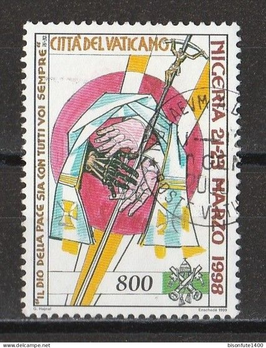 Vatican 1999 : Timbres Yvert & Tellier N° 1137 - 1142 - 1144 - 1146 Et 1157 Oblitérés - Oblitérés