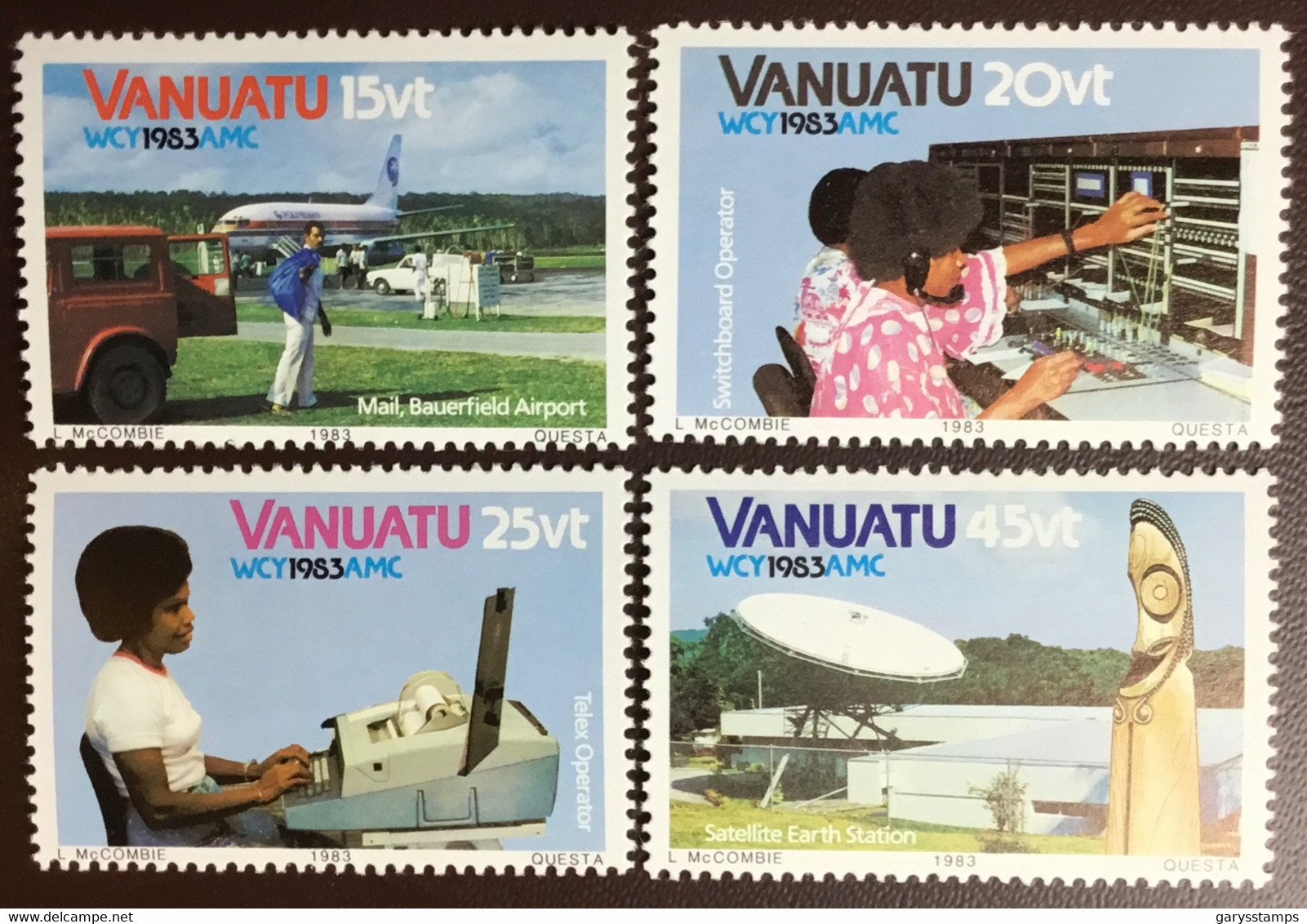 Vanuatu 1983 World Communications Year MNH - Vanuatu (1980-...)