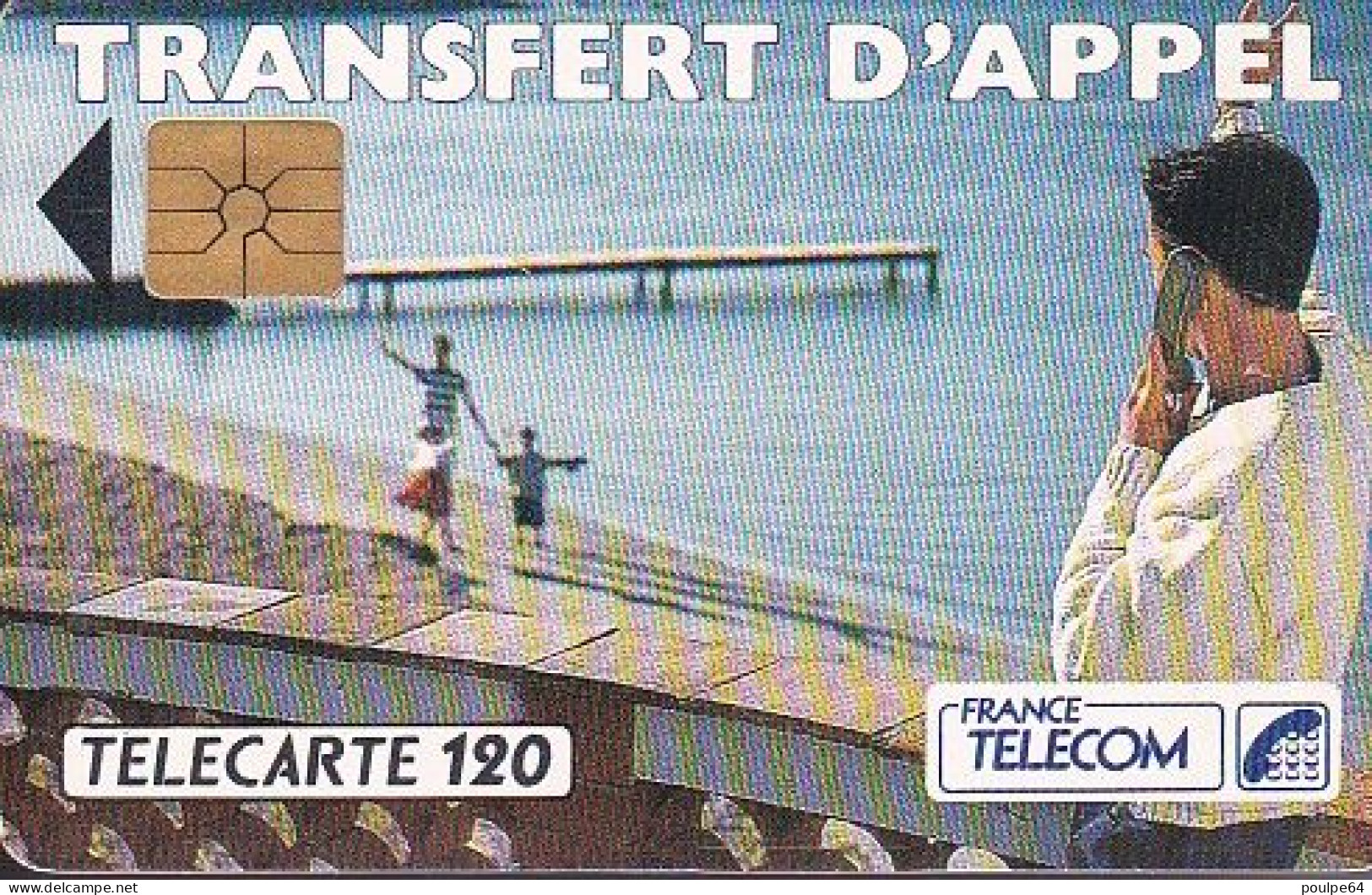 F276a - 10/1992 - TRANSFERT D'APPEL " Plage " - 120 GEM - 1992