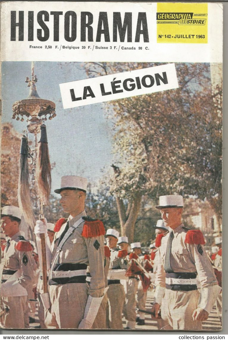 Revue, Militaria, HISTORAMA, La Légion, 2 Scans, 96 Pages,  Frais Fr 4.50 E - Sonstige & Ohne Zuordnung