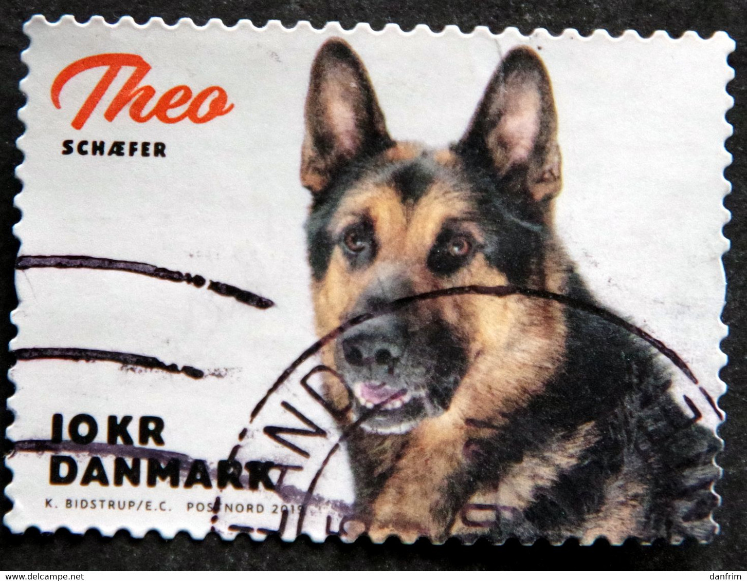 Denmark 2019 Dogs   Minr.1990 (lot G 1700  ) - Gebruikt