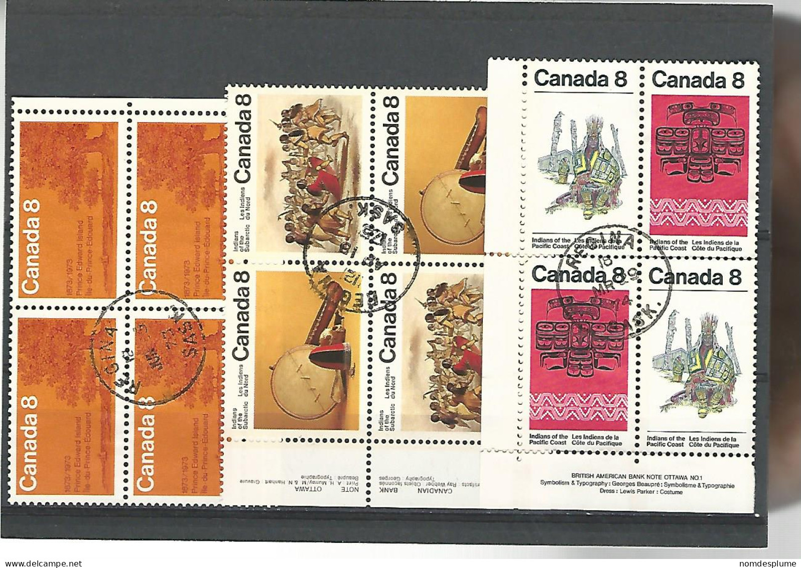 53976 ) Collection Canada  Block - Collections
