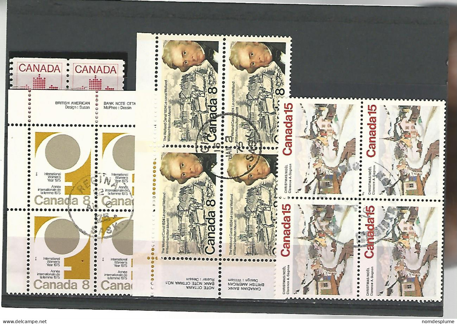 53979 ) Collection Canada  Block - Sammlungen