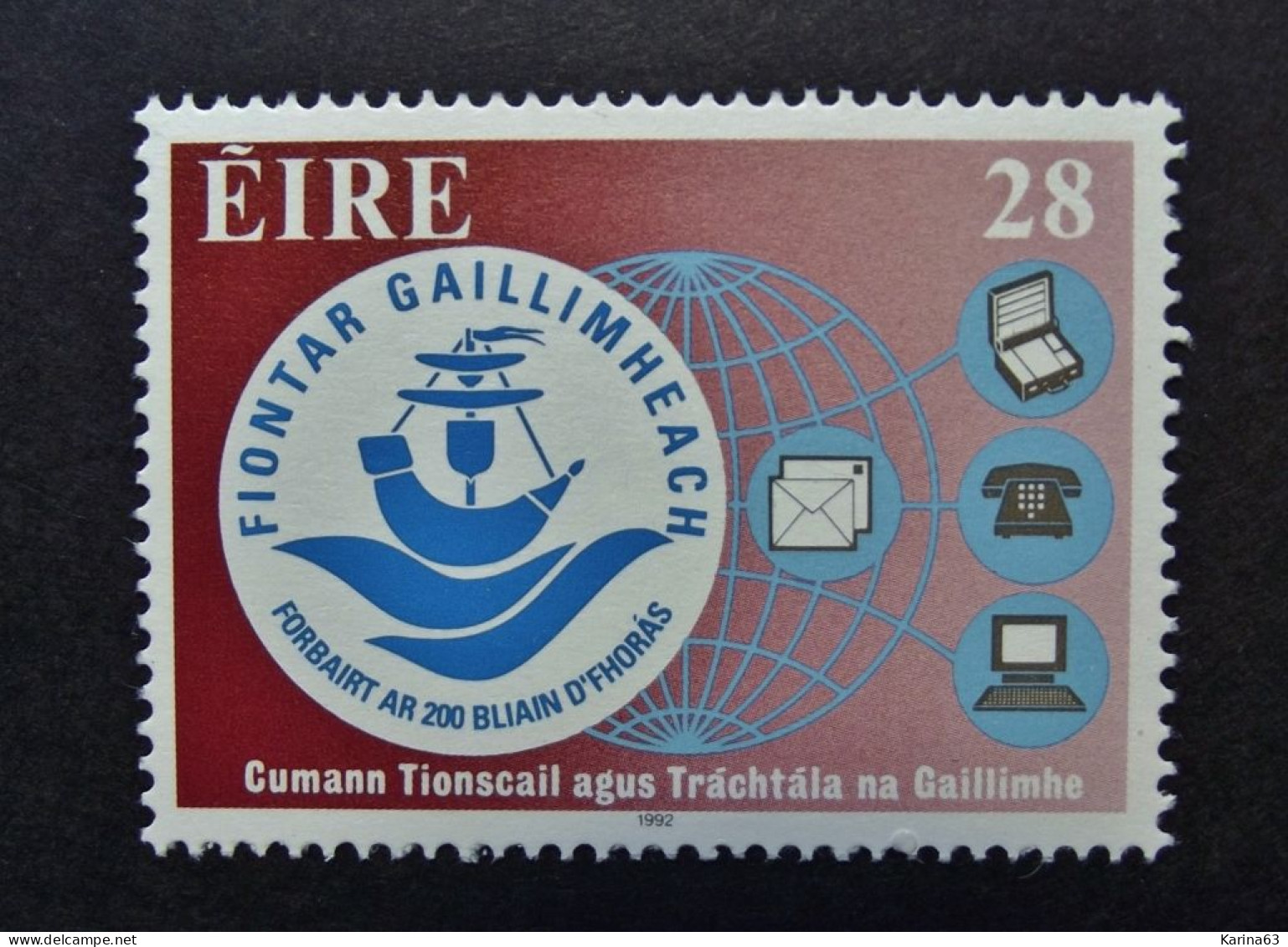 Ireland - Irelande - Eire - 1992 - Y&T N° 790 ( 1 Val.) Chambre Of Commerce And Industry Galway - MNH - Postfris - Neufs