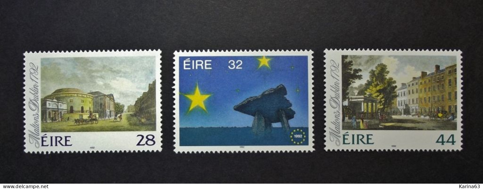 Ireland - Irelande - Eire - 1992 - Y&T N° 807 / 808 - 813 ( 3 Val.) Paintings - Europe  - MNH - Postfris - Neufs