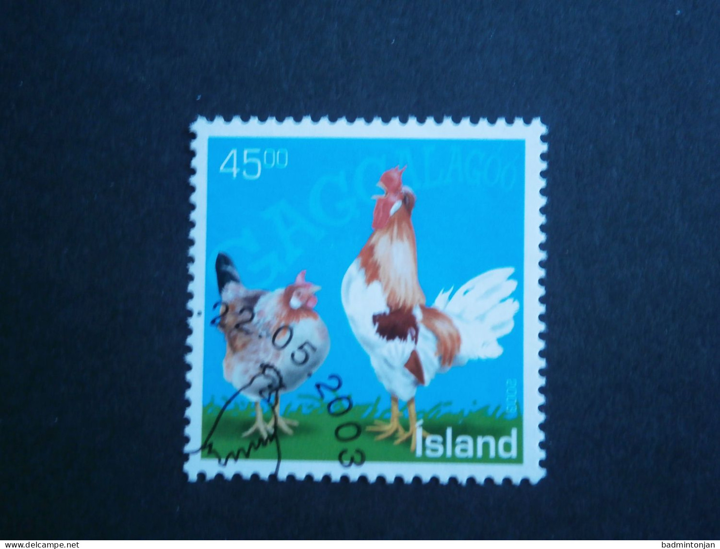 IJsland 2003 Mi. 1040 Used / Gestempeld - Usados