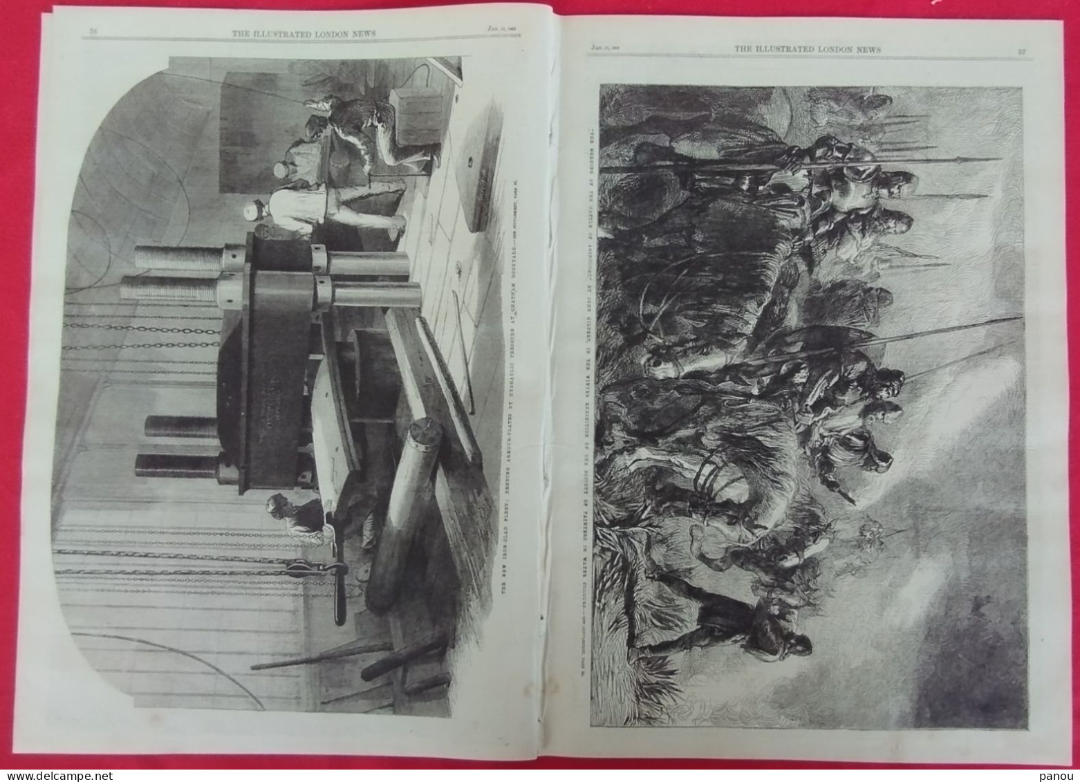 THE ILLUSTRATED LONDON NEWS 1183 JANUARY 10,1863 THE CIVIL WAR IN AMERICA. VICTORIA, VANCOUVER ISLAND - Autres & Non Classés