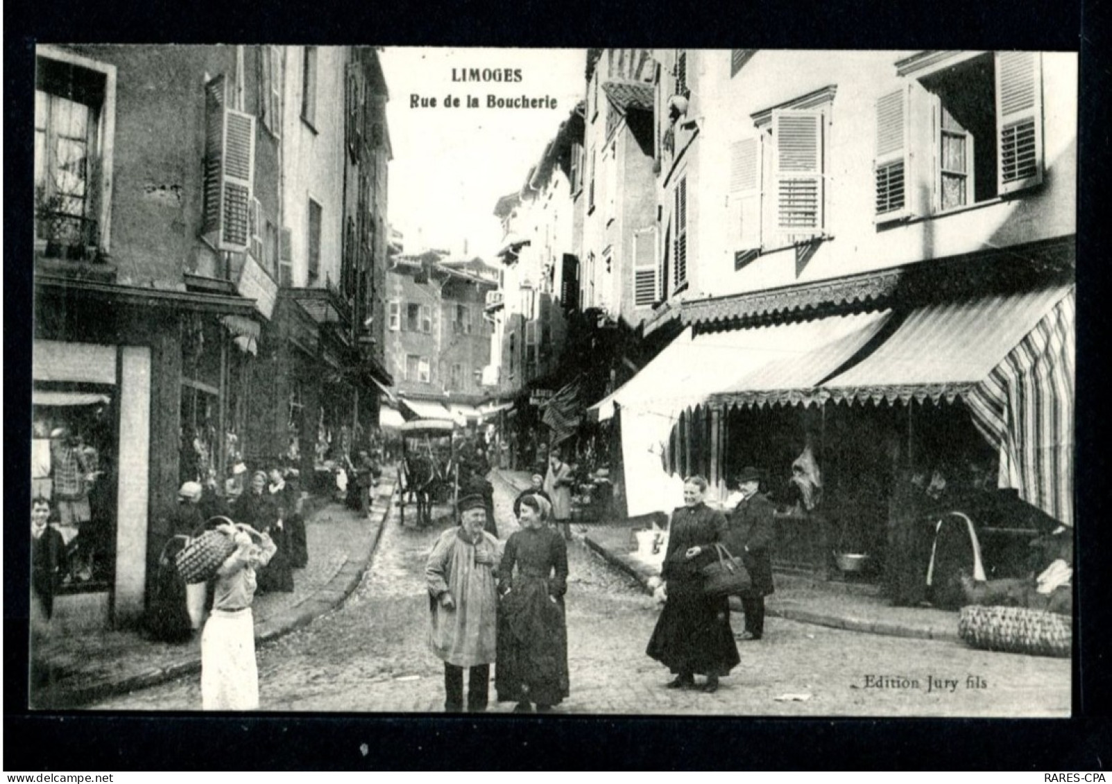 87 LIMOGES - RUE DE LA BOUCHERIE - Limoges