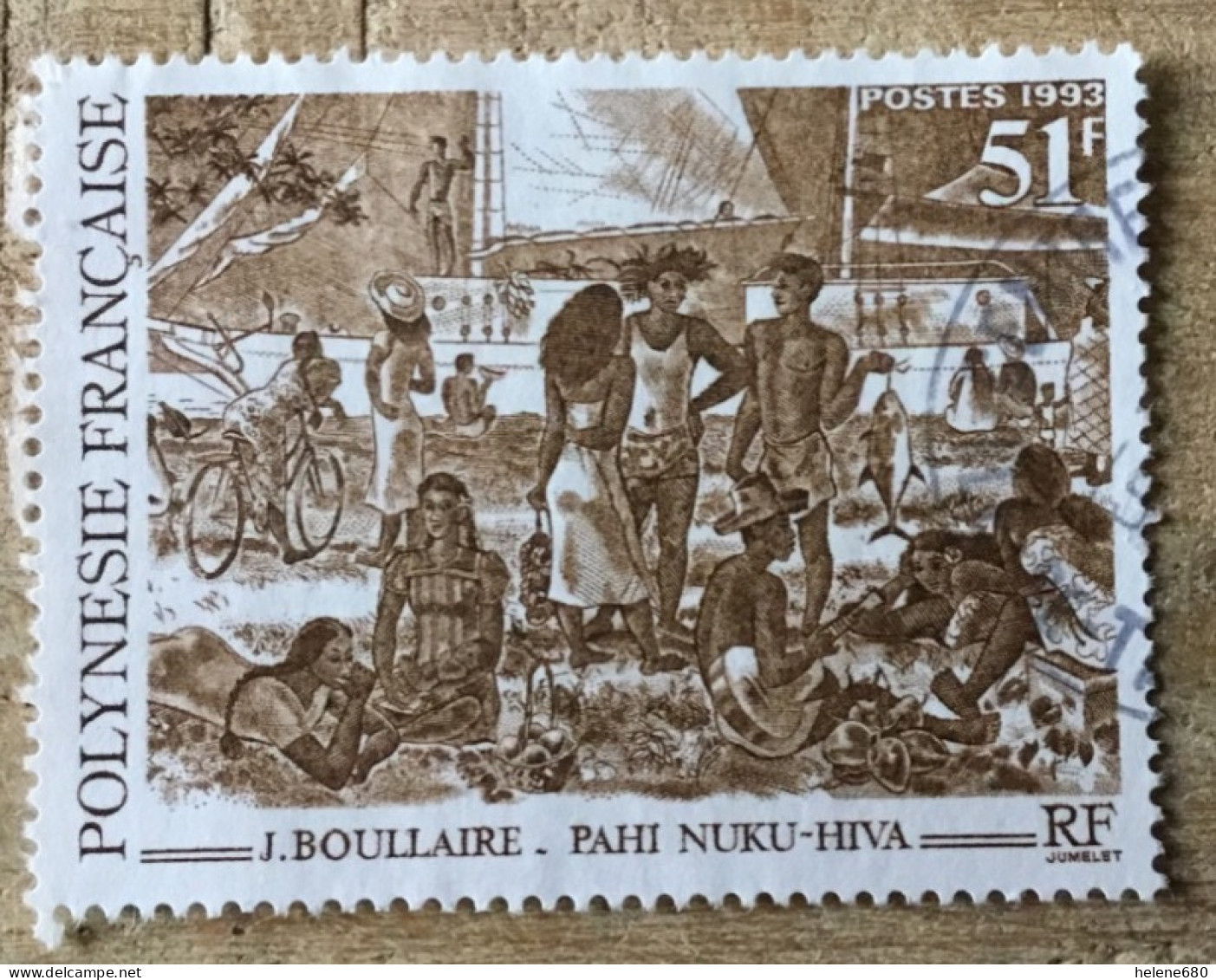 POLYNÉSIE. Pahi Nuku-Hiva N° 435 - Used Stamps