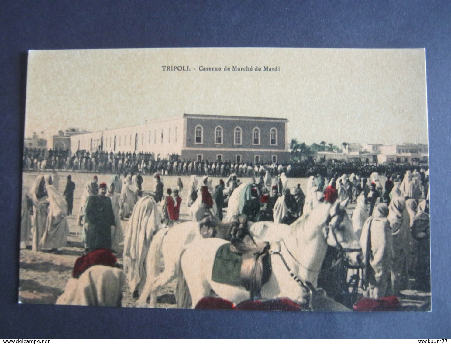 LYBIA , Tripoli,  ,  Schöne Karte Um  1910 - Libia