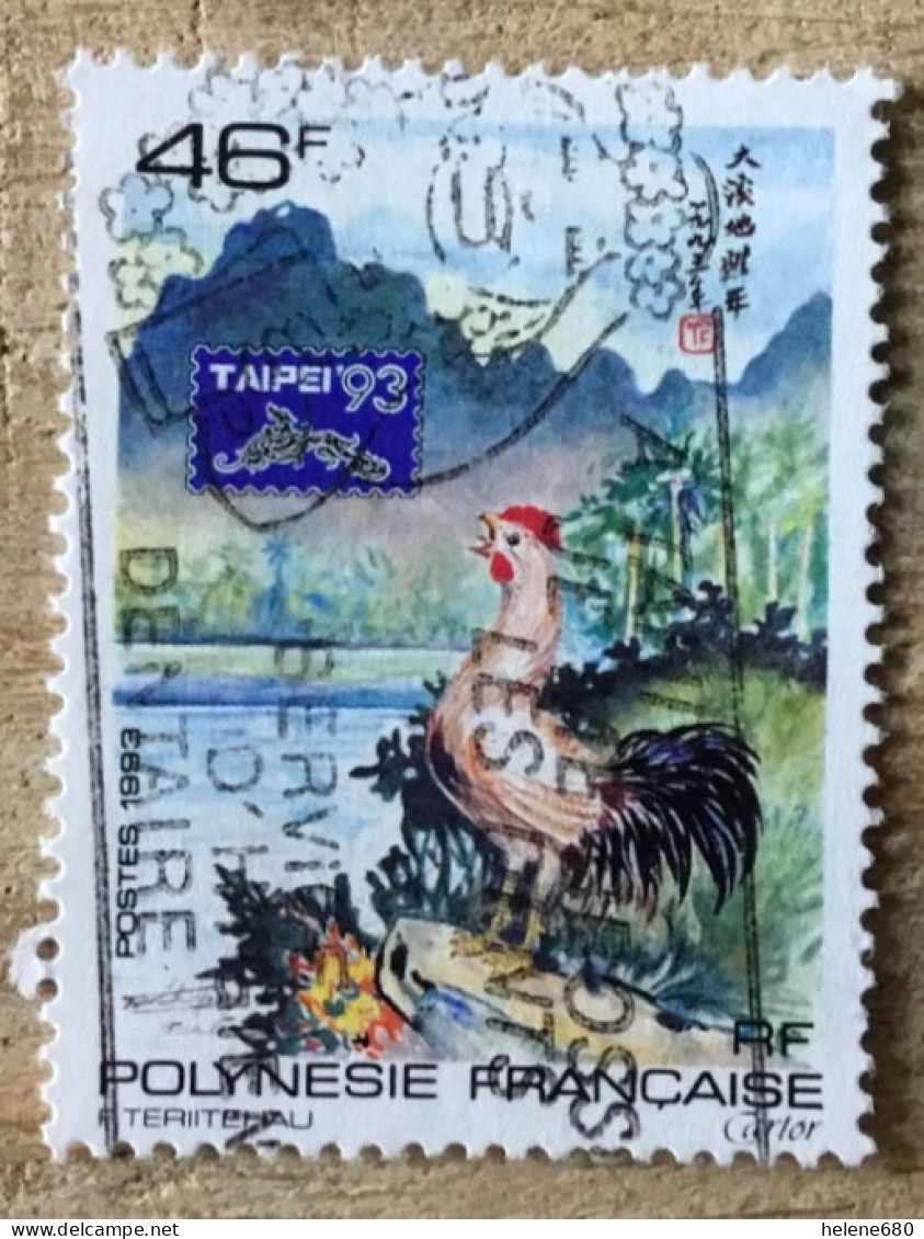 POLYNÉSIE. Tapei 93 N° 439 - Used Stamps