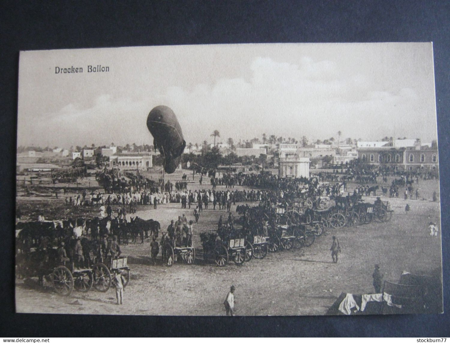 LYBIA , Tripoli,  Ballon,  Schöne Karte Um  1910 - Libia