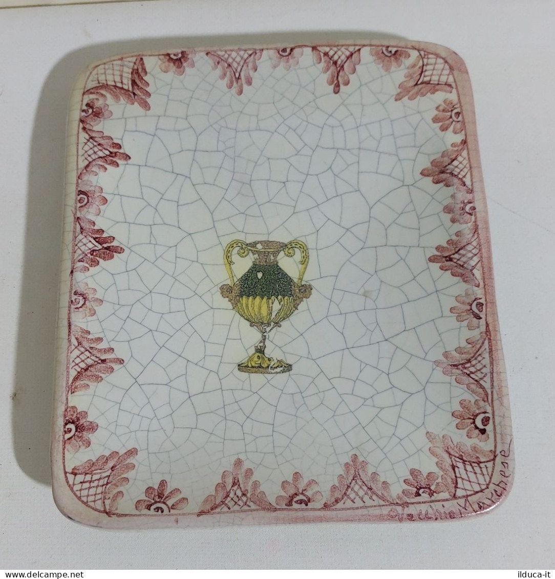 50046 Rendiresto In Ceramica - Asso Di Coppe Carte Siciliane - Vecchio Marchese - Non Classés