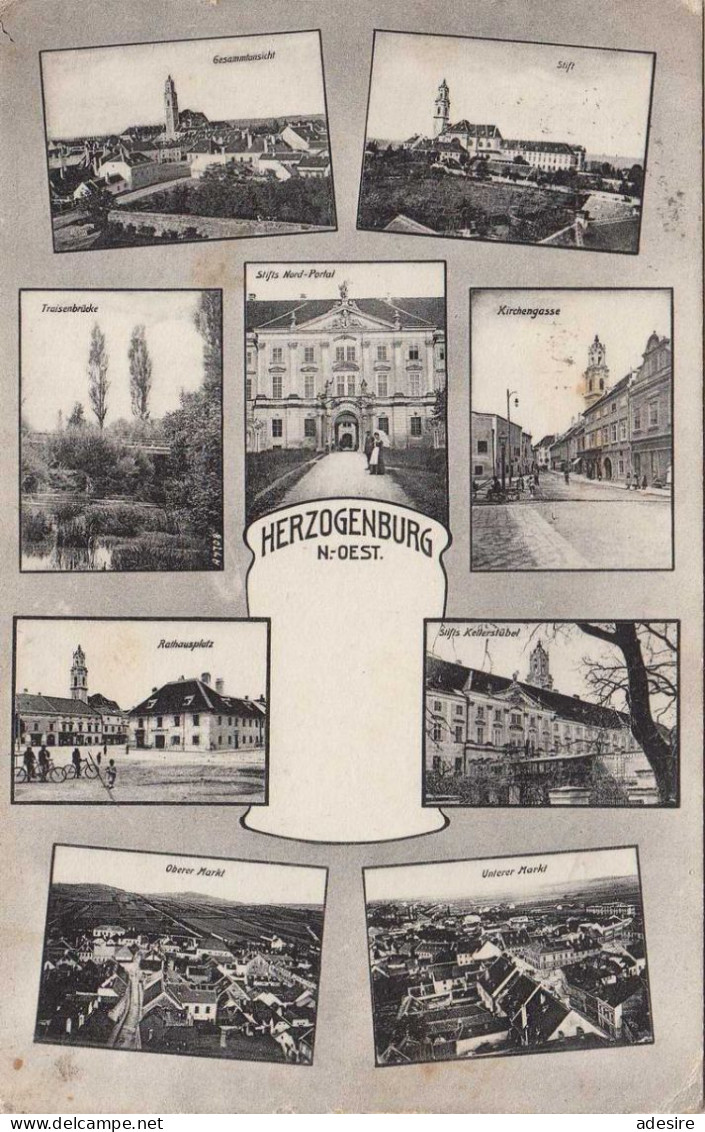 NÖ - Gruss Aus HERZOGENBURG, Kirchengasse, Nicht Gelaufen Um 1900, ... - Herzogenburg