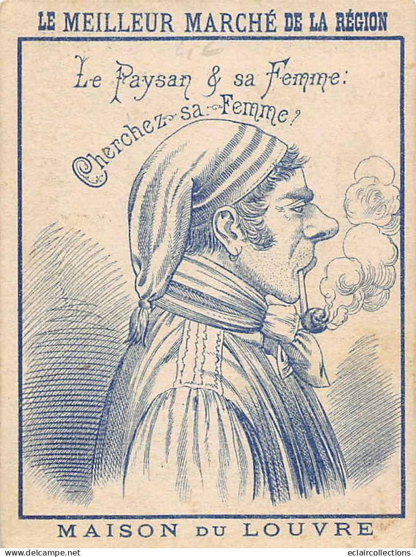 Image        49         Devinette  .Maison Du Louvre  Niort  Moulin. Où Est Le Meunier  11x8.5         (voir Scan) - Autres & Non Classés