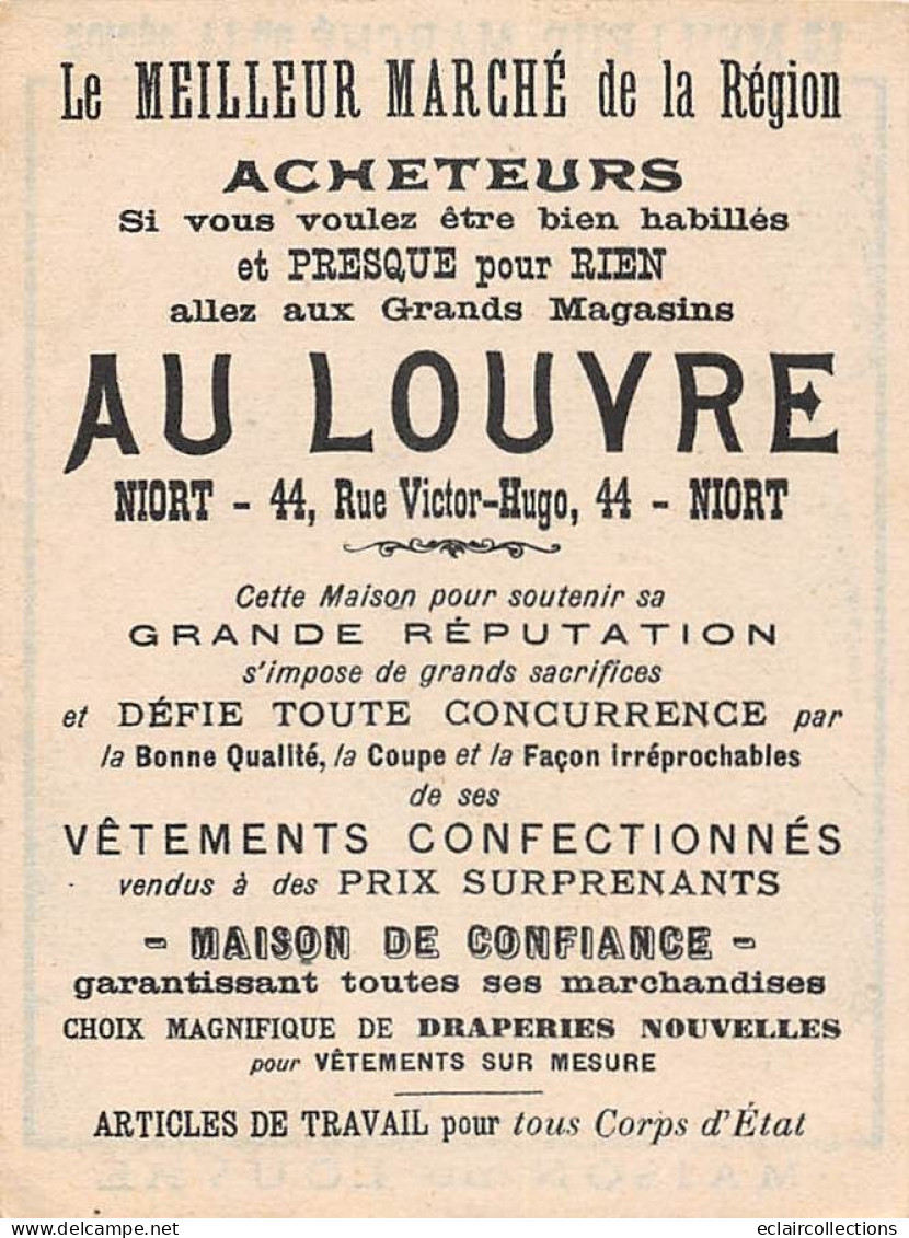 Image        49         Devinette  .Maison Du Louvre Niort   .Le Coq. Où Est  Juda?      11x8.5    (voir Scan) - Sonstige & Ohne Zuordnung