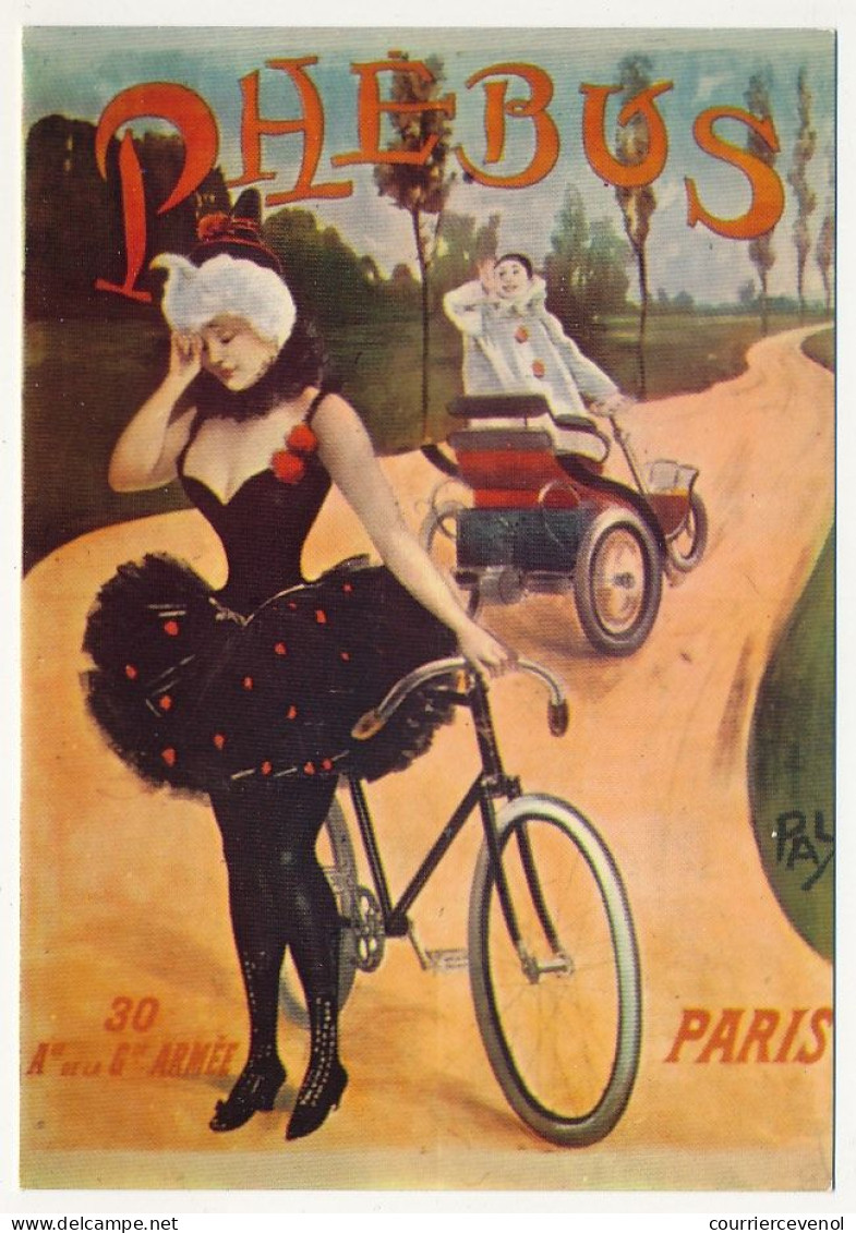 CPM - CYCLISME - PHEBUS Paris - Reproduction D'affiche Ancienne - Publicité