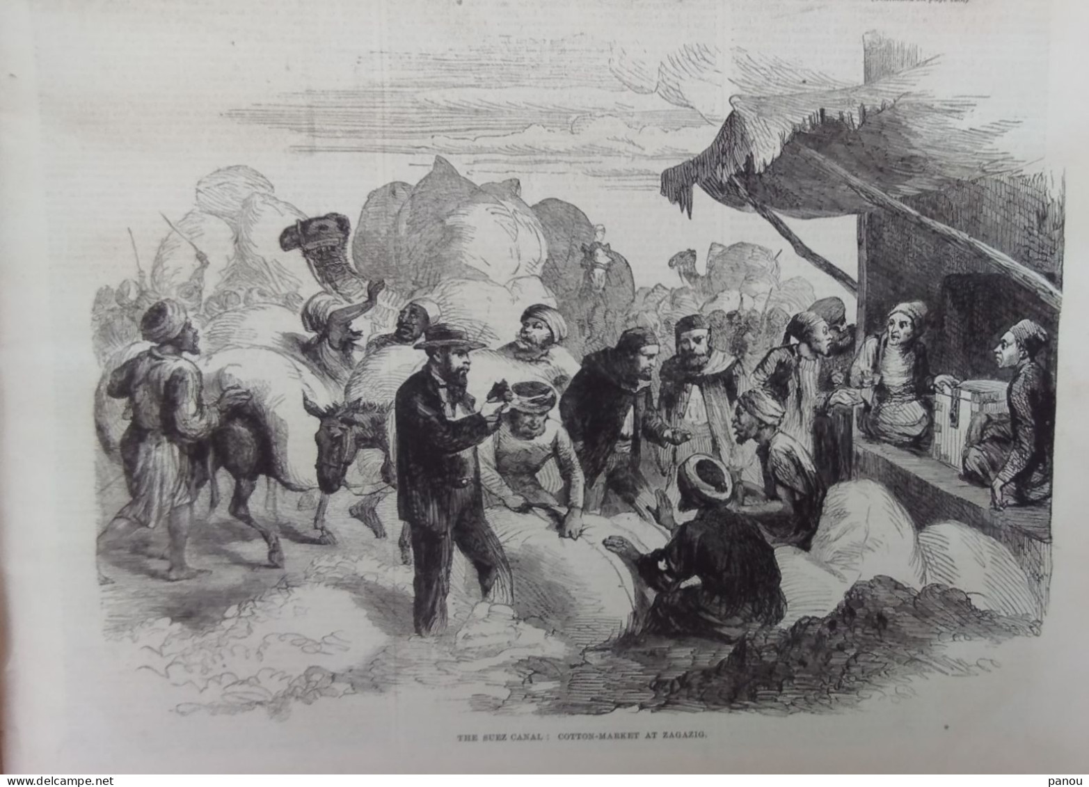 THE ILLUSTRATED LONDON NEWS 1186 JANUARY 31,1863 YORK. FREDERICKSBURG CIVIL WAR AMERICA. ZAGAZIG EGYPT SUEZ TIMSAH - Altri & Non Classificati