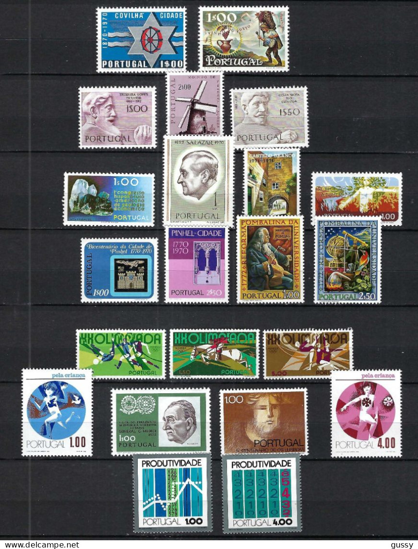 PORTUGAL Ca. 1970-79:  Lot De Neufs** - Usado