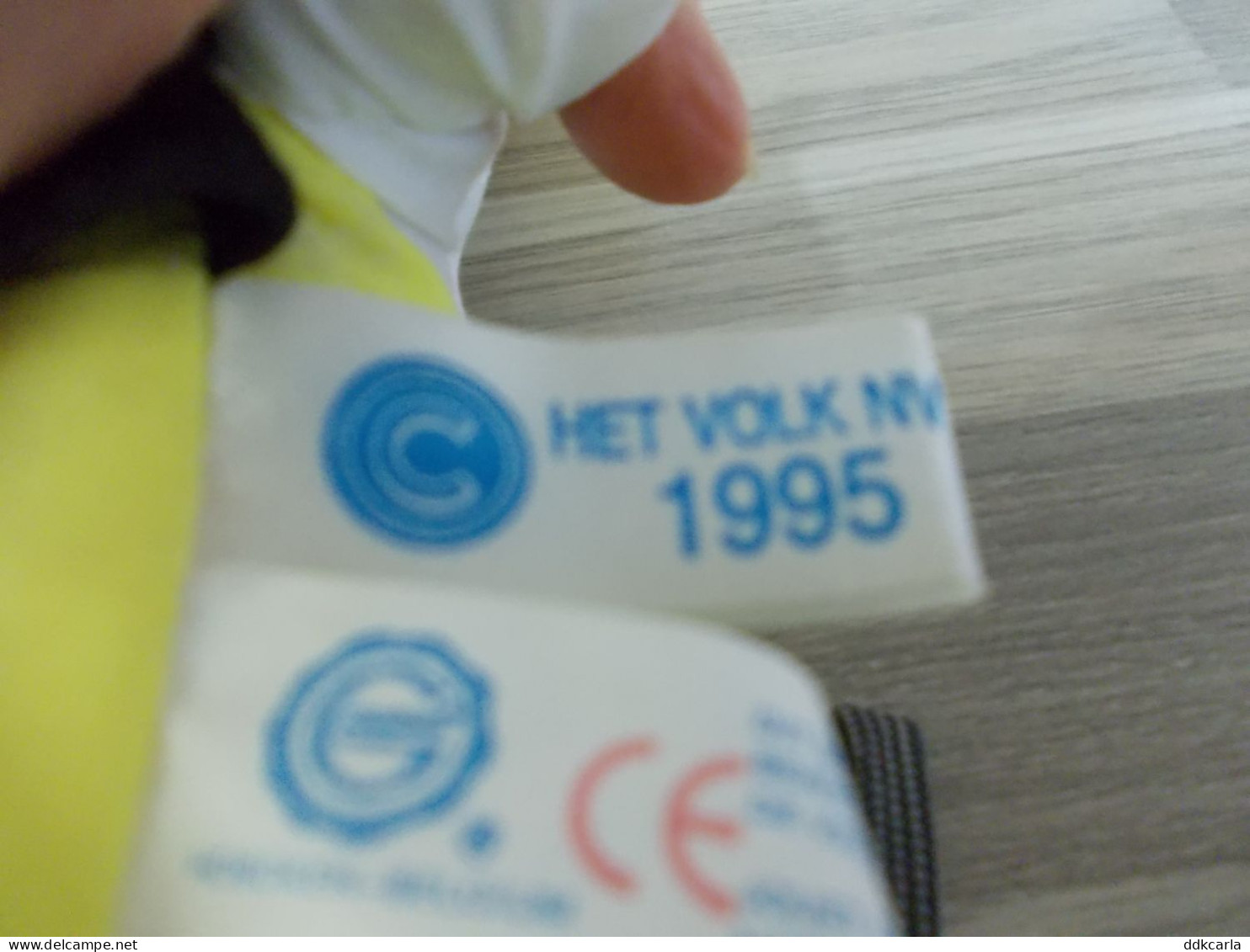 Vintage Pop Van Jommeke - 1 Van De Miekes Annemieke Of Rozemieke Uitgave Het Volk NV 1995 - Altri Accessori