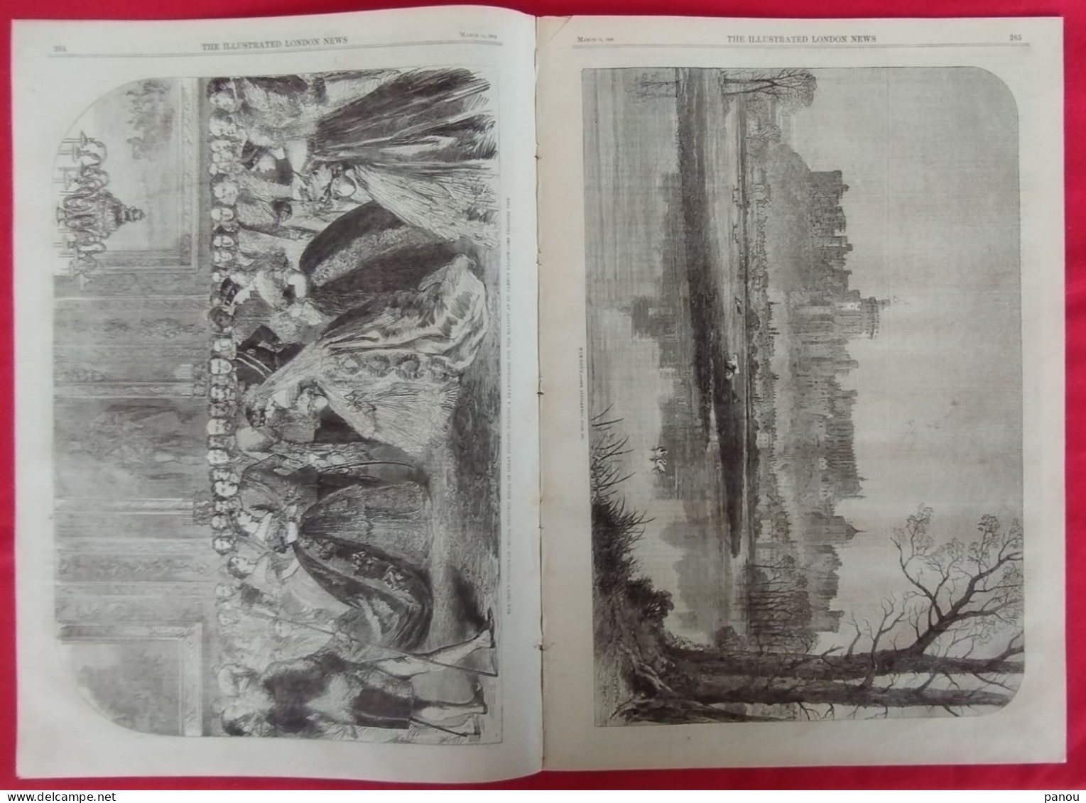 THE ILLUSTRATED LONDON NEWS 1193 MARCH 14,1863 PRUSSIA. WINDSOR. PRINCESS ALEXANDRA. MARRIAGE SUPPLEMENT - Autres & Non Classés