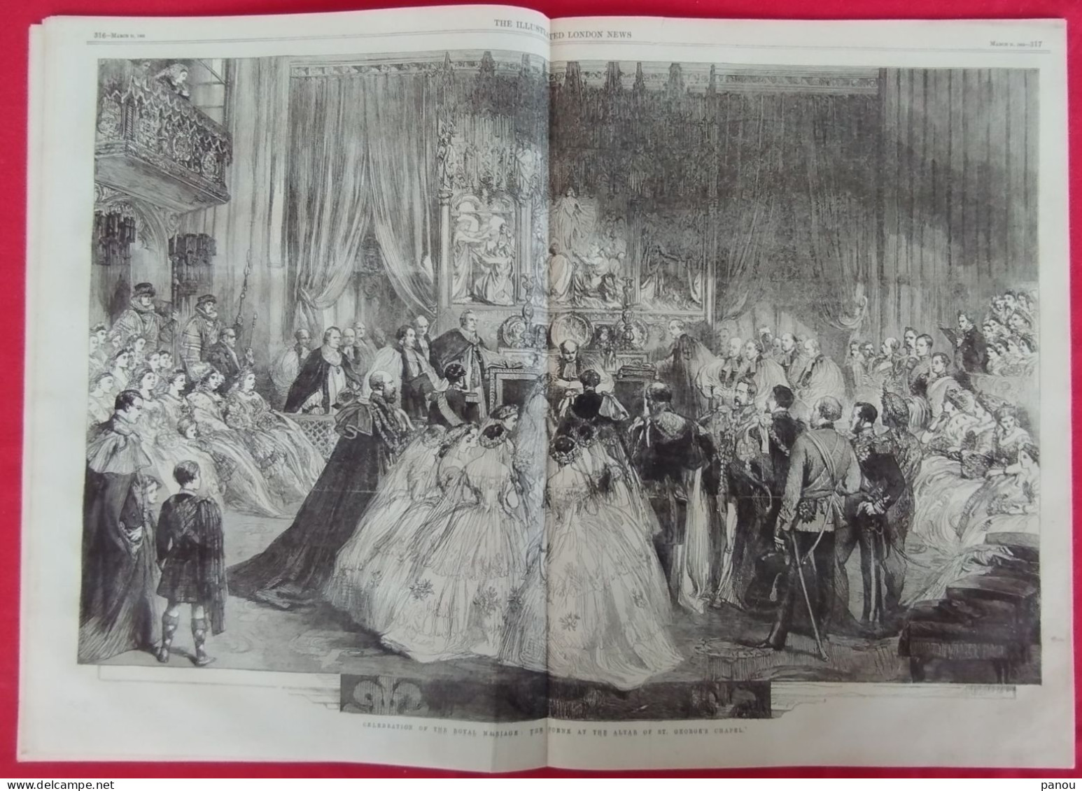 THE ILLUSTRATED LONDON NEWS 1194, 1195 MARCH 21,1863 PRINCESS ALEXANDRA MARRIAGE - Sonstige & Ohne Zuordnung