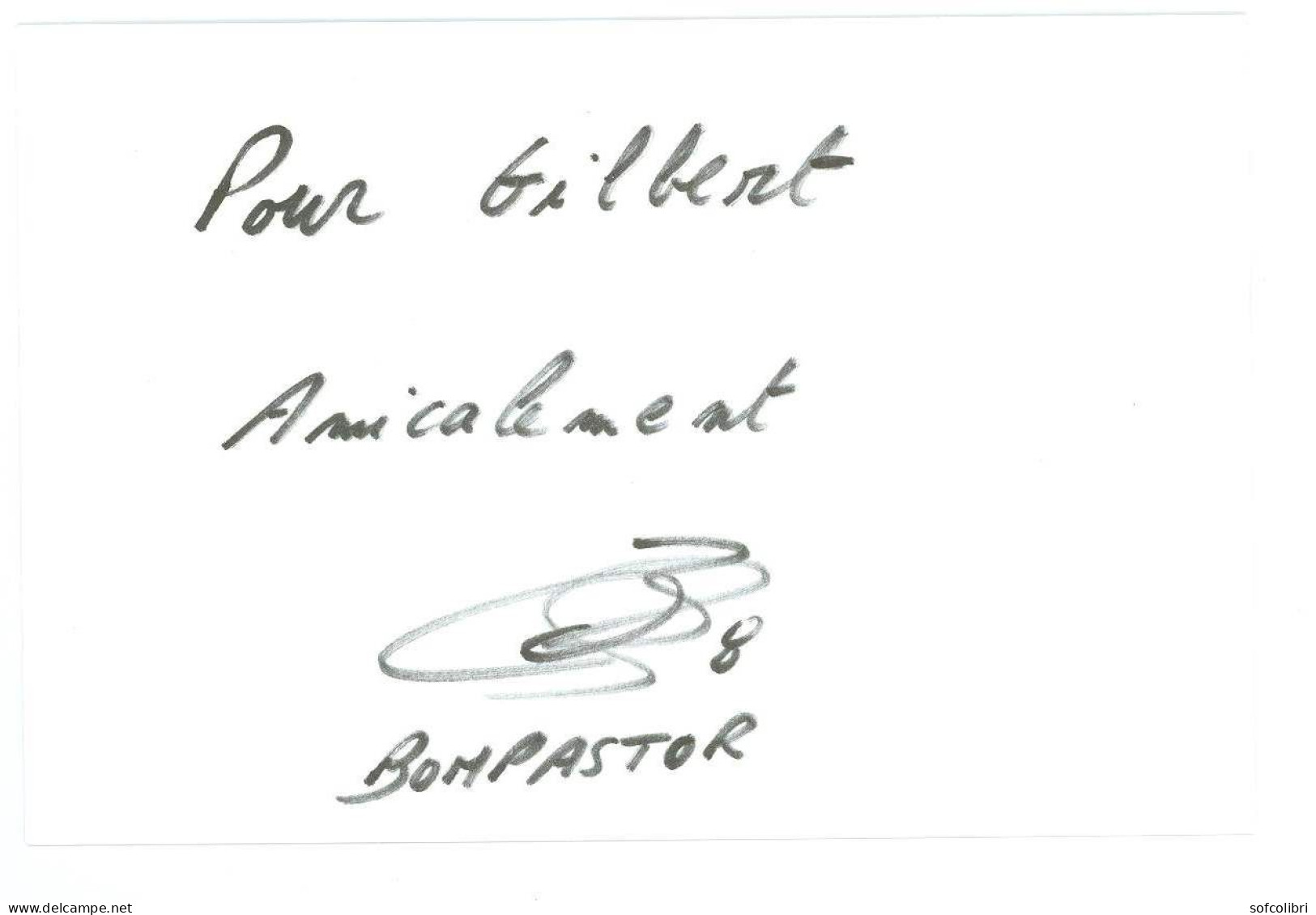 FOOTBALL - EQUIPE DE FRANCE FEMININE 2011-2012 -   Signature... Autographe Véritable De Sonia BOMPASTOR - Deportivo