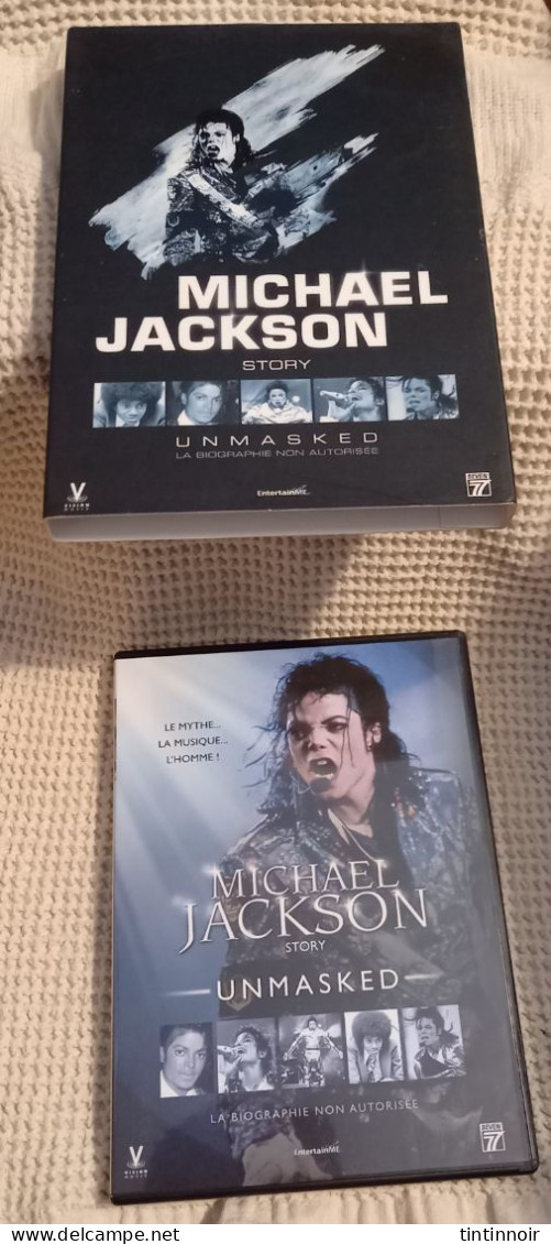Coffret DVD Unmasked Michael Jackson Story - Concert & Music