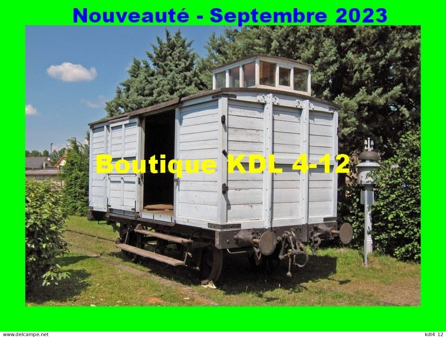 AL 913 - Fourgon Marchandises Avec Vigie Du M-St-C En Gare - TUFFE - Sarthe - Transvap - Tuffe