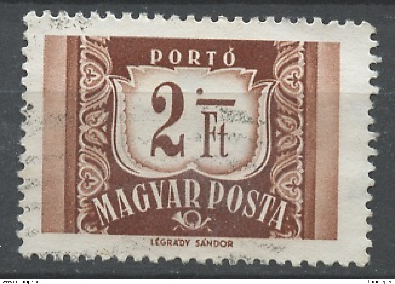 Hongrie - Hungary - Ungarn Taxe 1958-69 Y&T N°T233A - Michel N°P239 (o) - 2fo Chiffre - Port Dû (Taxe)