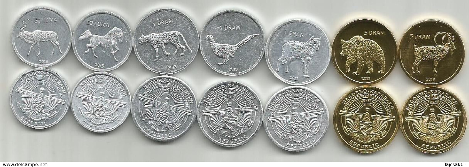 Nagorno Karabakh 2013. Coin Set - Nagorno-Karabakh