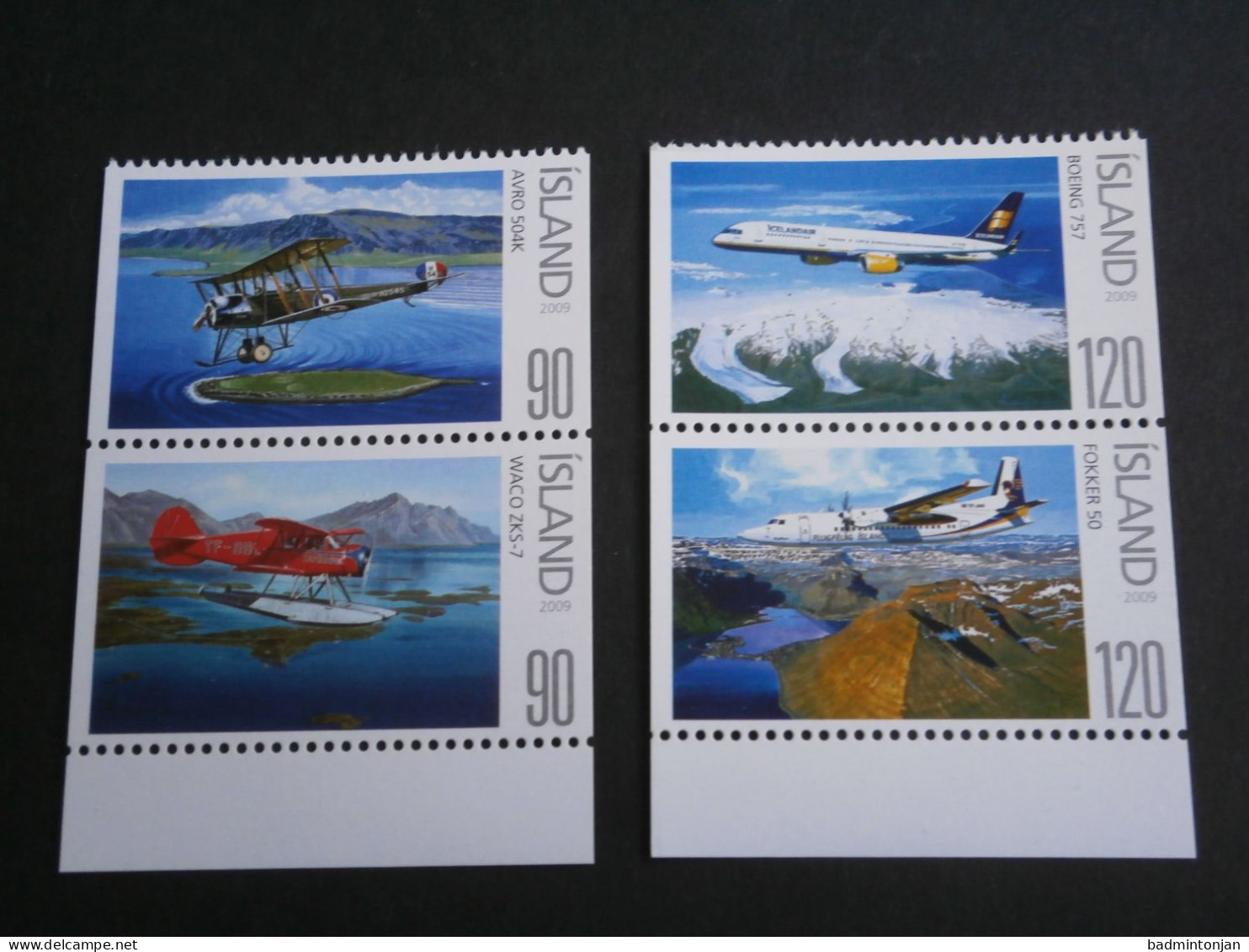 IJsland 2009 Mi. 1235-1238 MNH Postfris - Ungebraucht