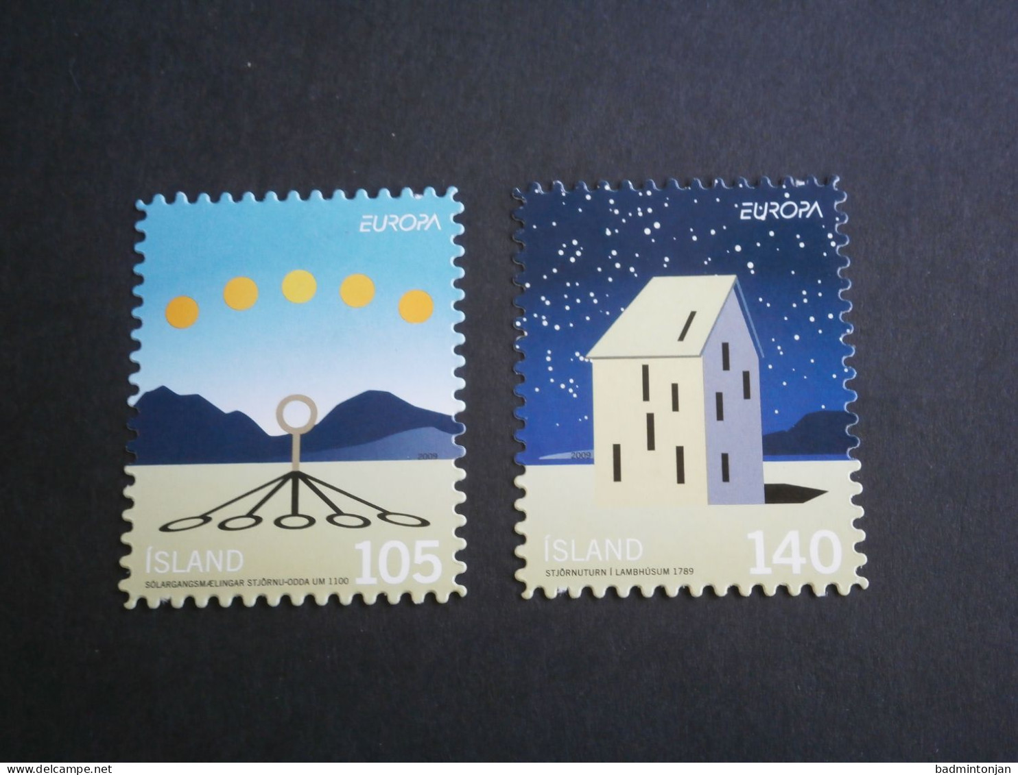 IJsland 2009 Mi. 1244-1245 MNH Postfris - Ungebraucht