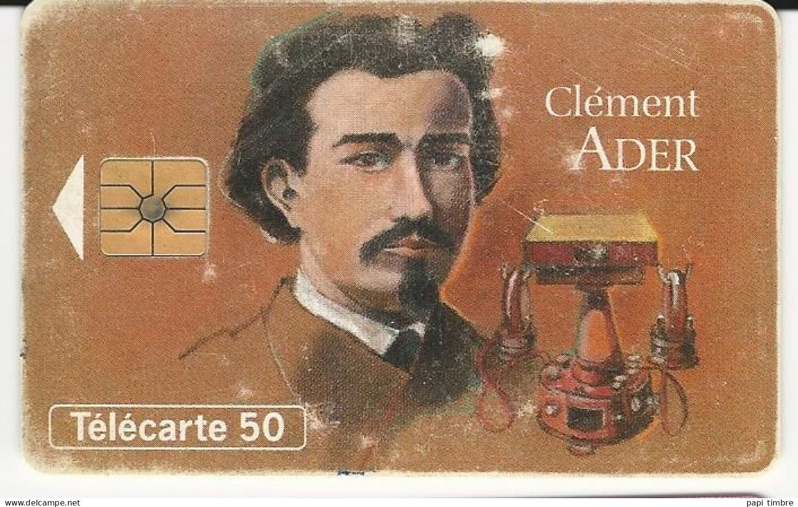 Télécarte "Clément Ader" - 50 Unités - Personen