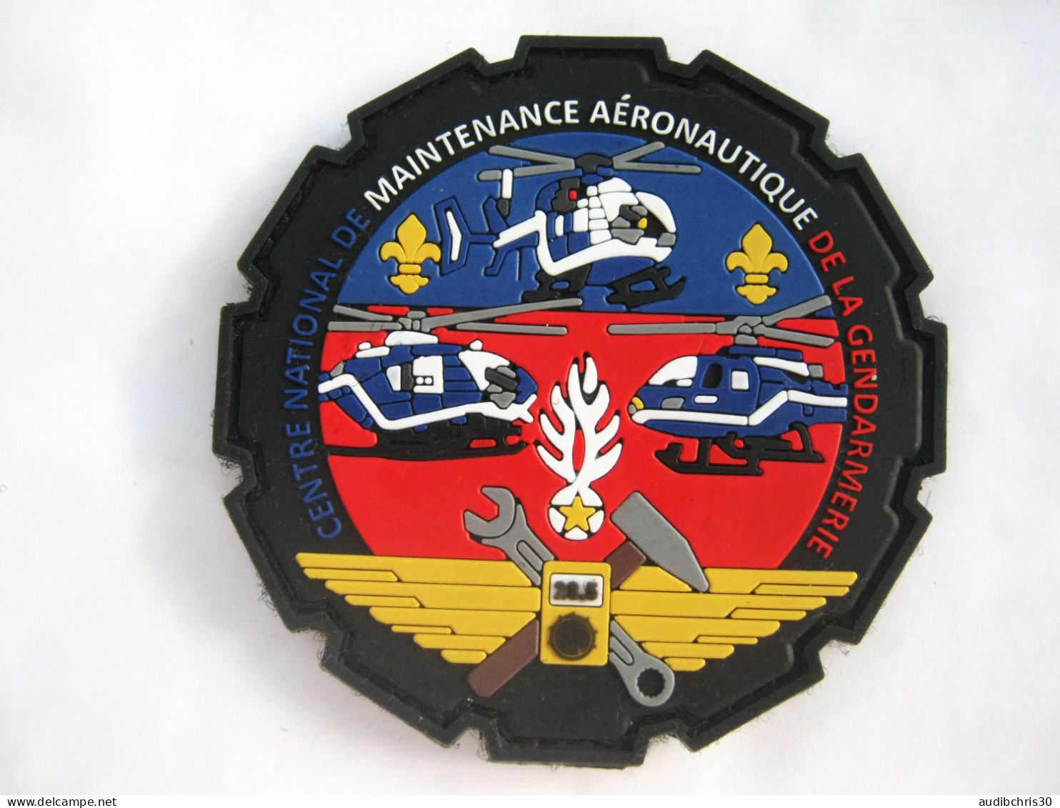 COLLECTION GEND. LE CNMA "MAINTENANCE HELICOPTERES" SUR SCRATCH 85MM - Police & Gendarmerie