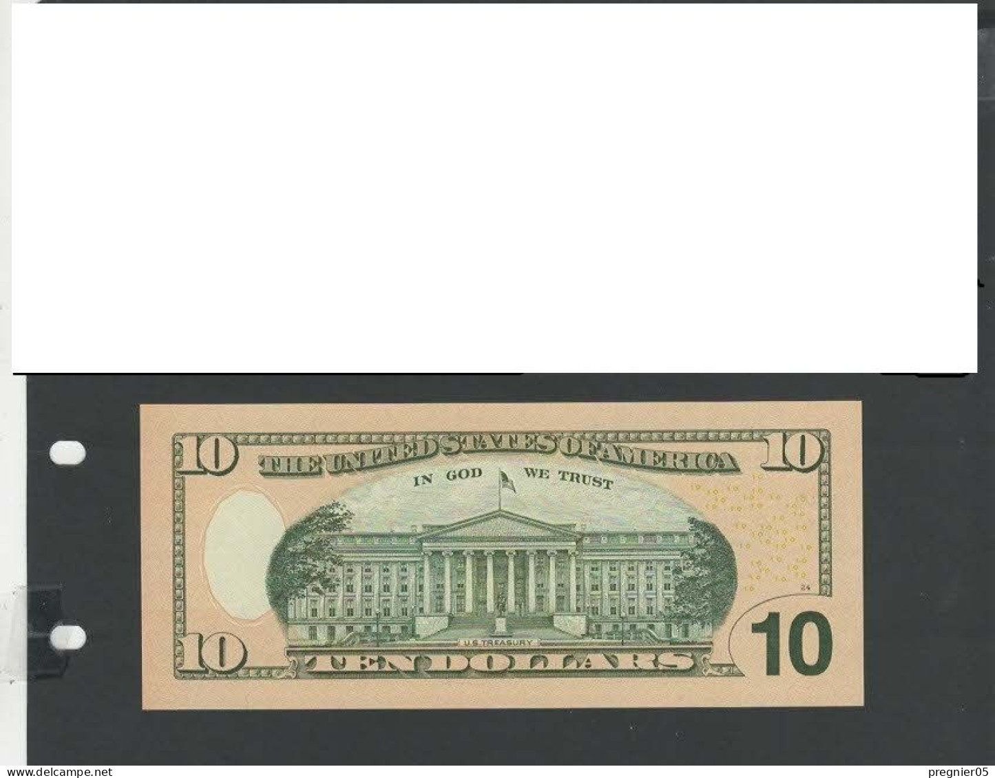 USA - Billets 10 Dollar 2009 NEUF/UNC P.532 § JH 782 - Billetes De La Reserva Federal (1928-...)