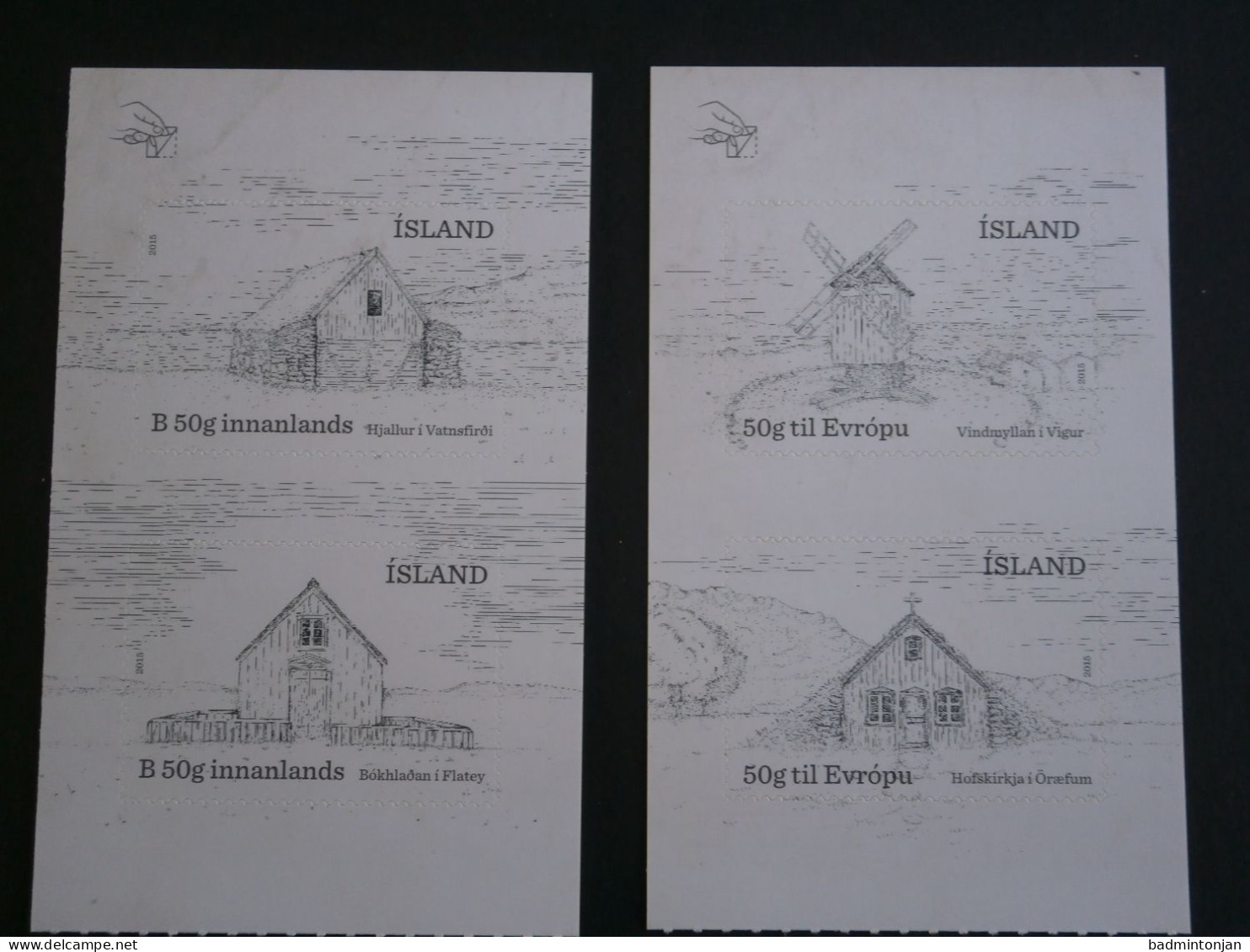 IJsland 2015 Mi. 1470-1473 MNH Postfris - Neufs